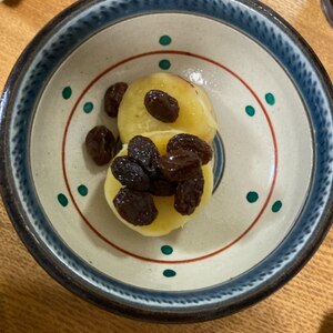 電子レンジで簡単！さつまいもとレーズンの甘煮